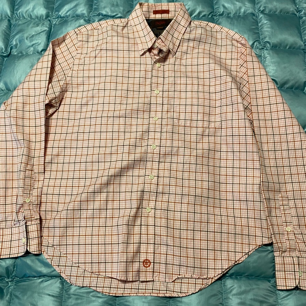 EUC Men’s Tre Vero Dress Shirt in Pink. Sz XL. Retail $129